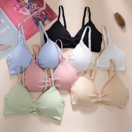 027A Seamless Bikini Bra