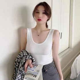 045 美背交叉莫代尔背心