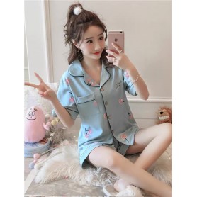 329 Cotton Cherry Sleep Wear Pajamas