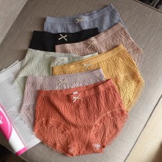 K317 Bubble Cotton Panties ( 1pc )