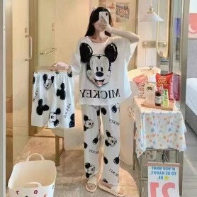 Milky-Silk Long Sleeve Comfy Set PA193-14