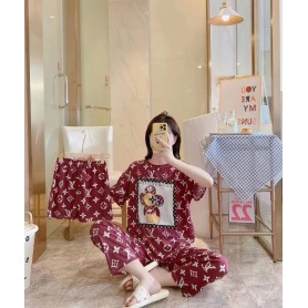 Milky-Silk Long Sleeve Comfy Set PA193-32